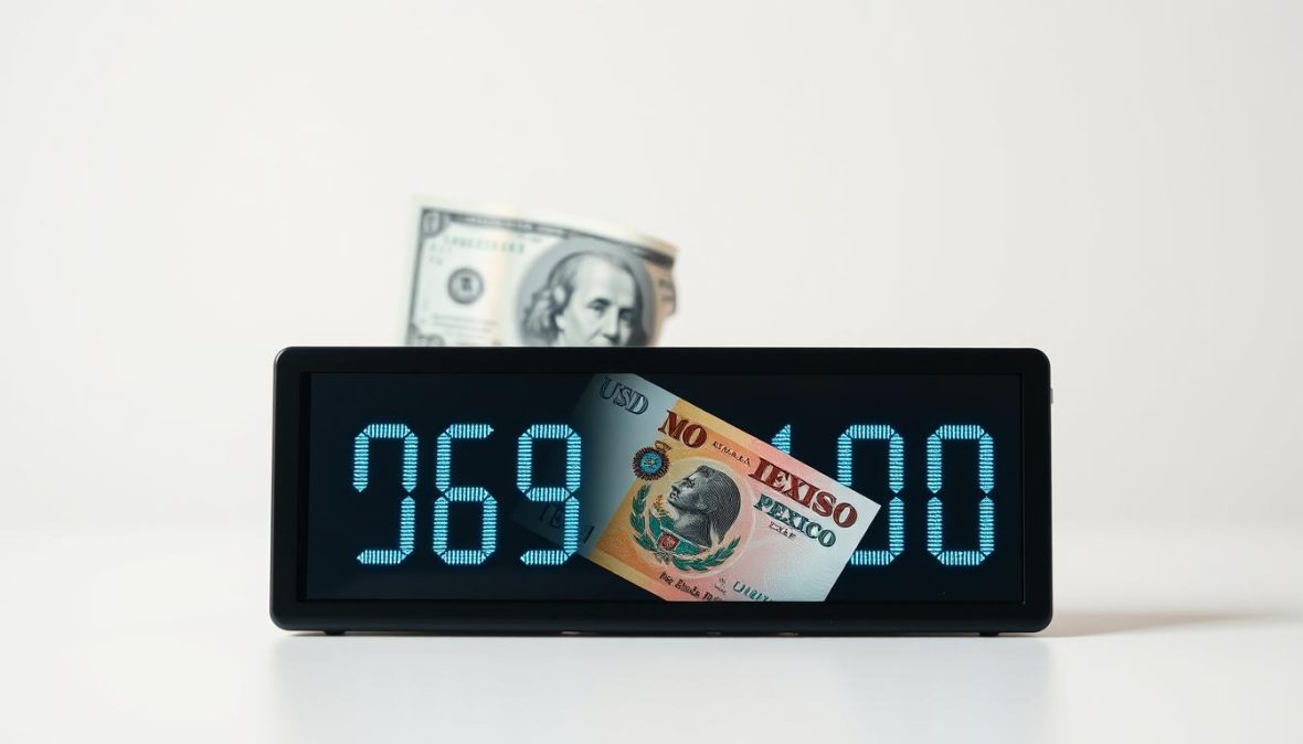 dolar a peso mexicano hoy