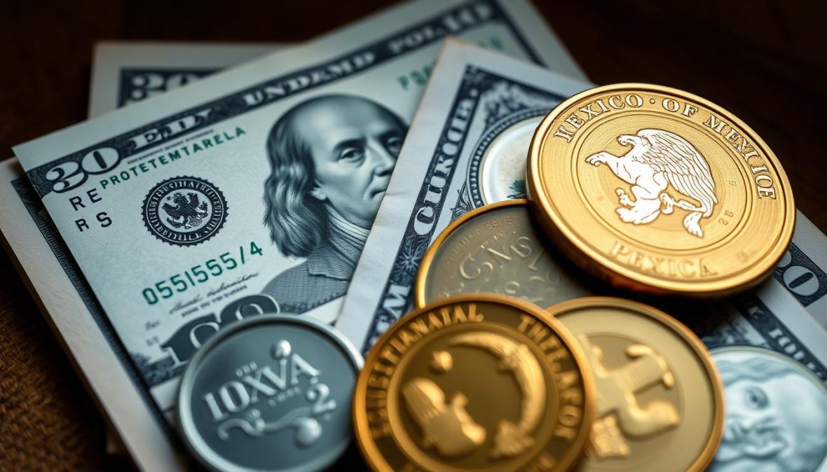peso mexicano a dolar